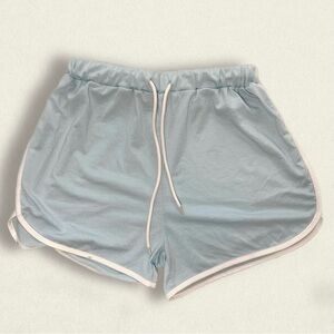 baby blue shorts